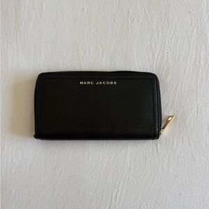 MARC JACOBS Large Black Wallet